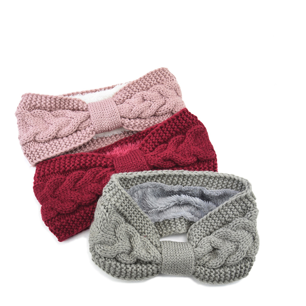 Winter Headband Fleece - Nuove fasce foderate in pile sfocato