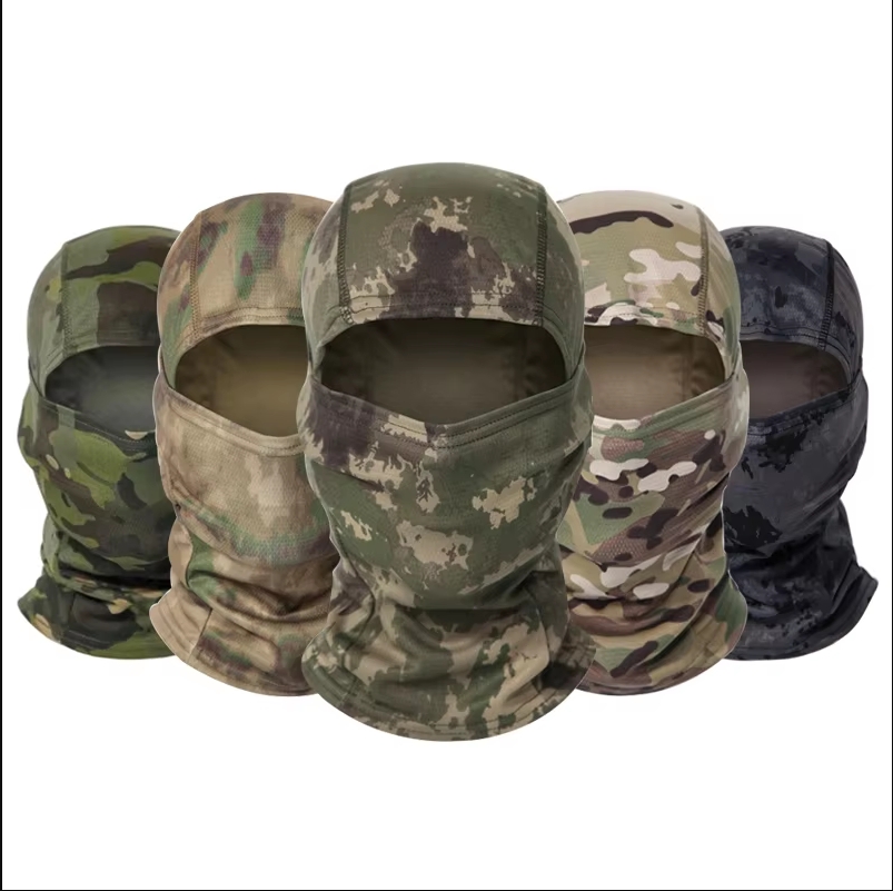 Balaclava Ski Mask - Passamontagna Mimetico per Ciclismo, Maschera Integrale