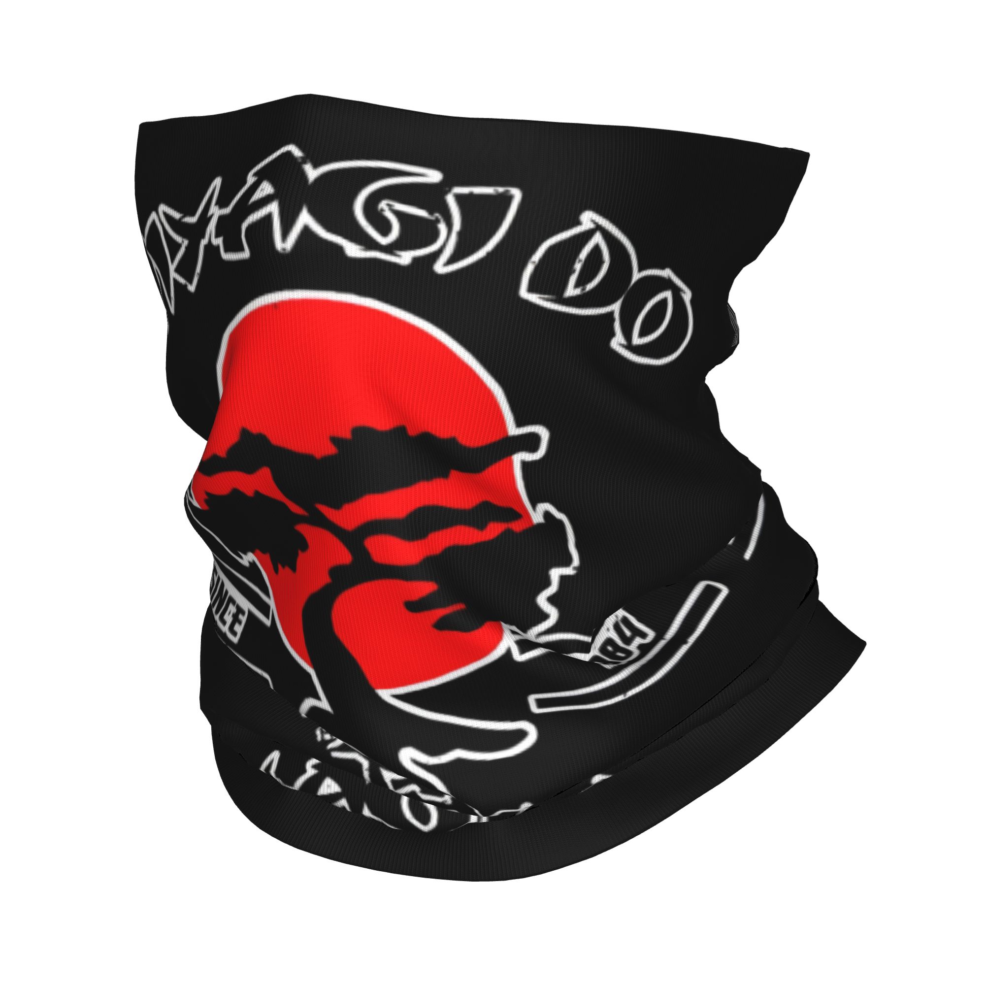 Neck Gaiter Fleece - Personalizzato K-Karates Retro Programma giapponese Cartoni