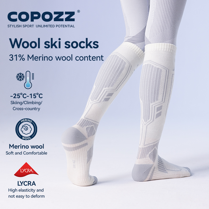 COPOZZ Nuovi calzini da sci in - Thermal Sock Wool recensione e prezzo