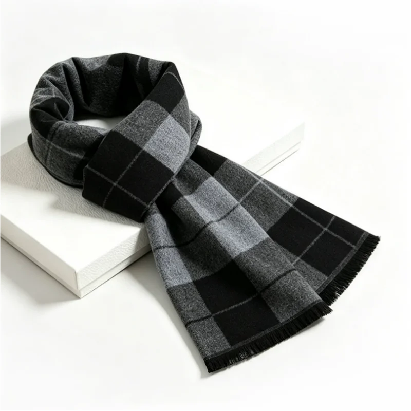 1 Pezzo Sciarpa da Uomo a Quad - Wool Scarf Men recensione e prezzo