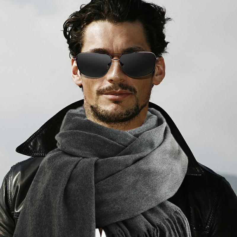 Sciarpa moda uomo inverno cald - Wool Scarf Men recensione e prezzo